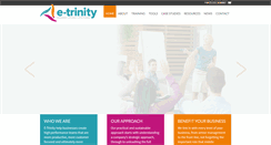 Desktop Screenshot of e-trinityconsultancy.com